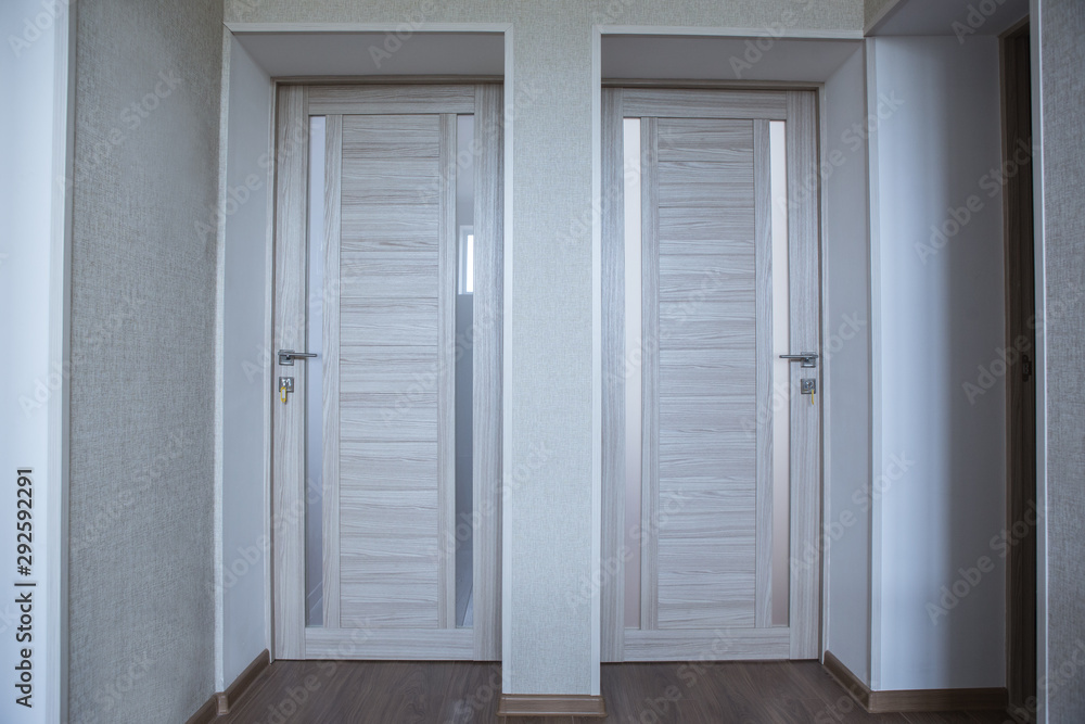 Fototapeta premium Doors to rooms in the lobby