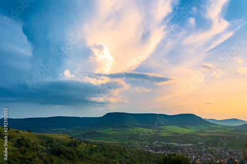 Wolkenformation