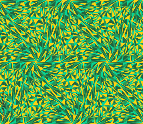 Abstract seamless pattern. Colorful geometric background with triangles.