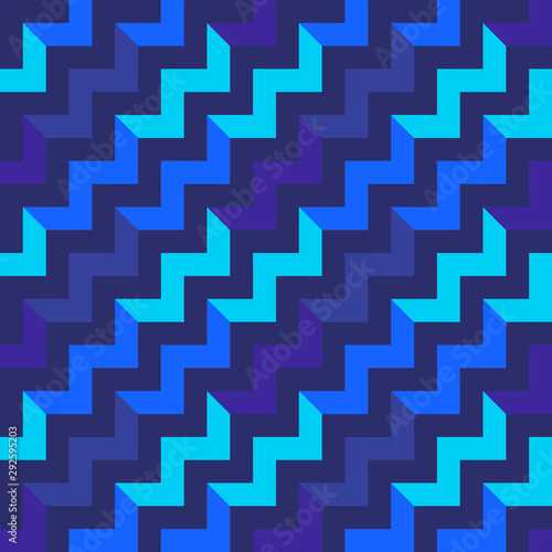 Seamless geometric pattern with zigzags. Textile printing  fabric  package  cover  greeting cards.