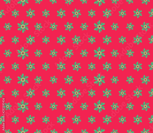 Flowers seamless pattern. Decorative backdrop for wallpaper, pattern fills, web page background, surface textures.