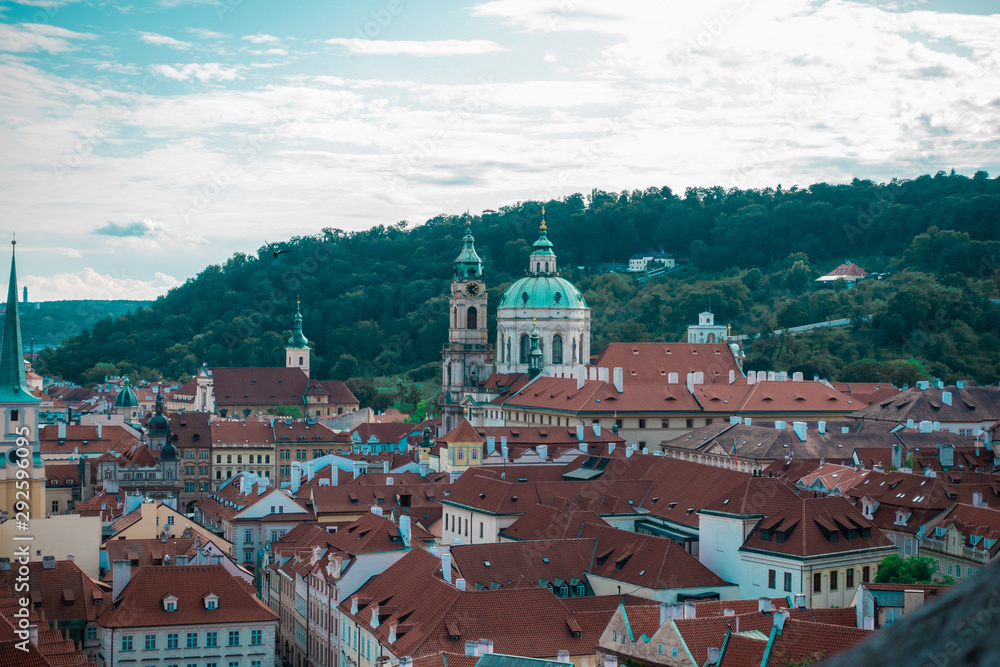 Cityscape of Prague, Czech Republic, Europe
