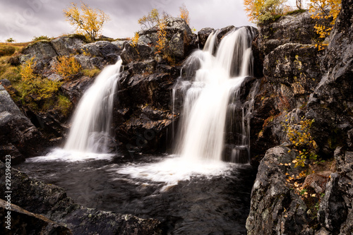 Fototapeta Naklejka Na Ścianę i Meble -  Milky waterfall