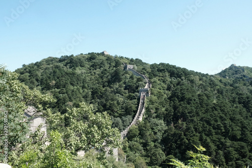 Gran muralla china paisaje montañas