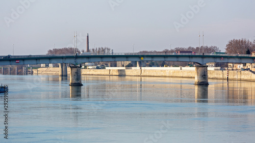 Vászonkép Bridge Over Rhone