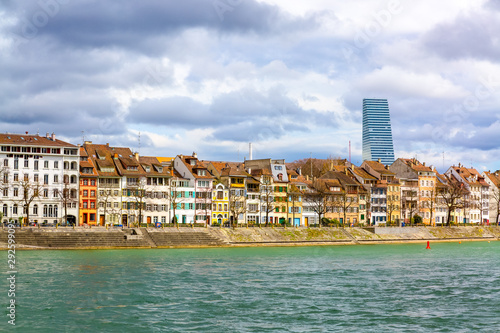 Housed over the Rhine river in city of Basel, Switzerland,