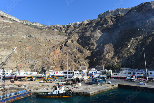 Fährhafen Santorin - Griechenland