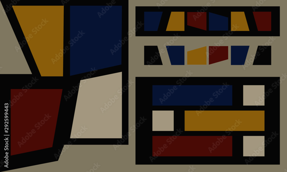 Bauhaus Inspired Background Bauhaus Inspired Background
