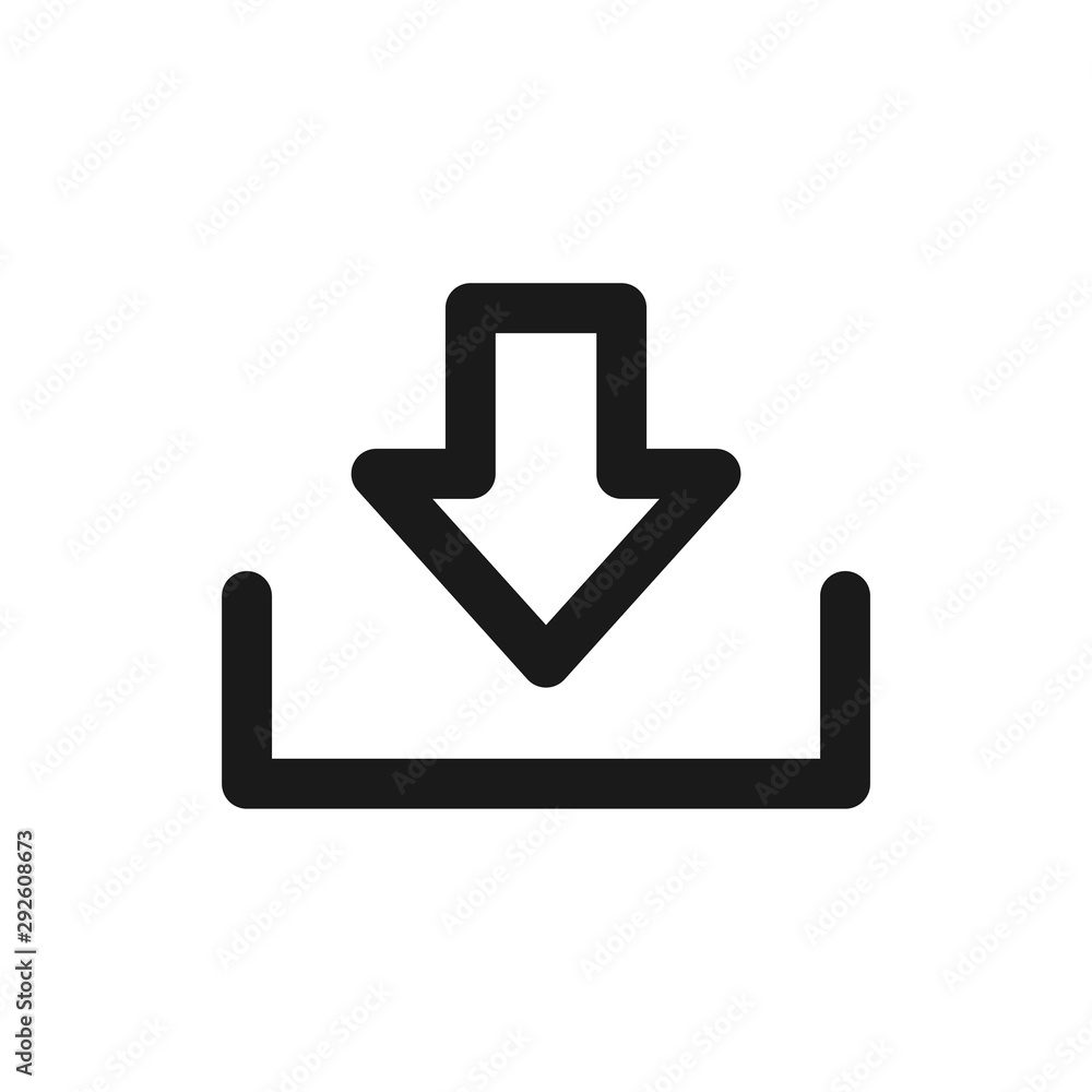 Download icon vector symbol illustration EPS 10 Download icon vector symbol illustration EPS 10