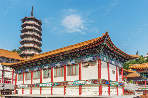 Photography Chinese temple Western Monastery in Hong Kong, China