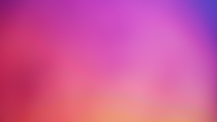 Pastel tone purple pink blue gradient defocused abstract photo smooth lines pantone color background