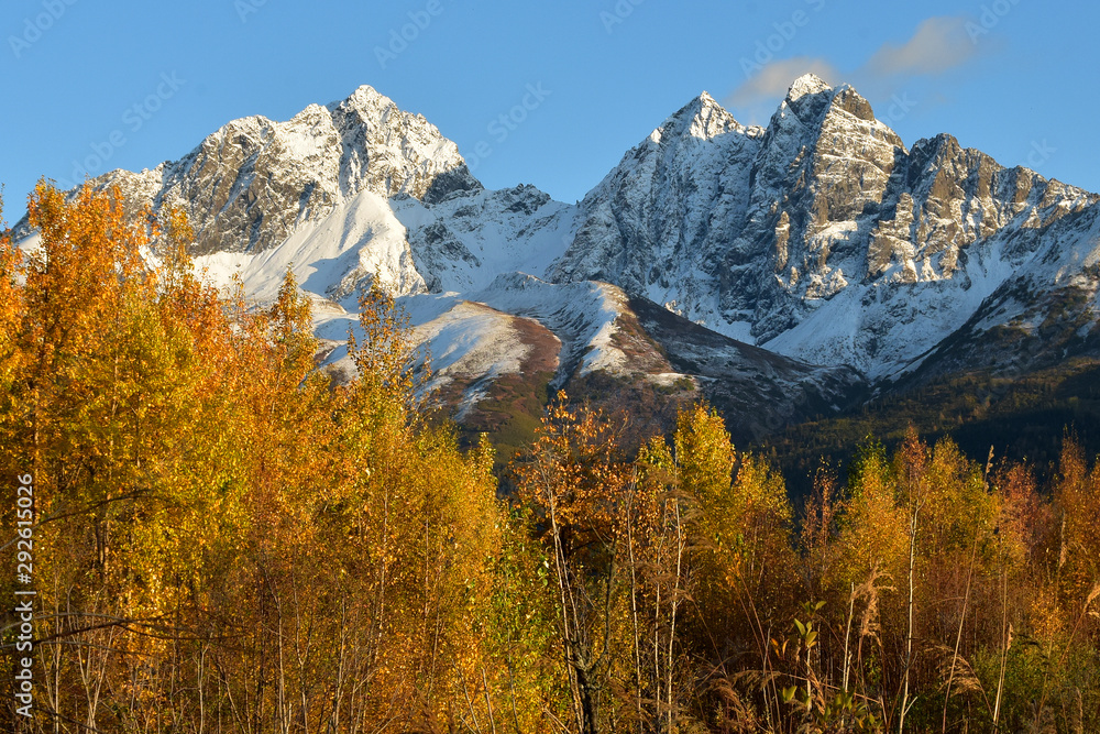 Alaska mountain landscape.