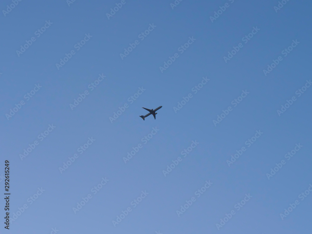 airplane flying in the sky