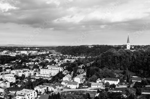 Landscape shot of Wels in Upper Austria
