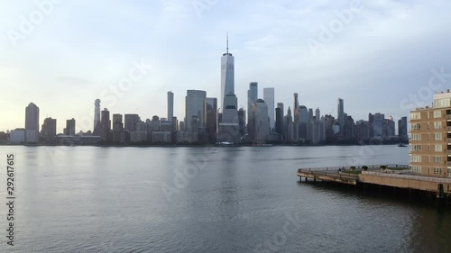 Wallpaper Mural Aerial: The Freedom Tower and Other High Rise Buildings in New York - New York City, New York Torontodigital.ca