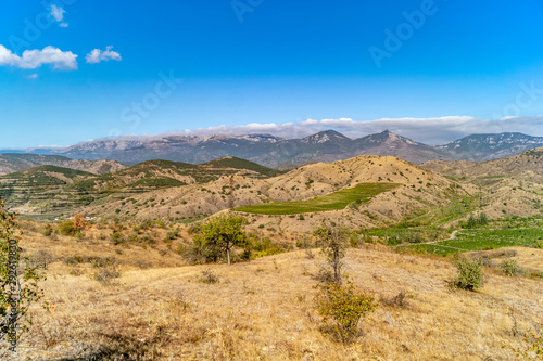 Panorama of the Crimean mountains. © Alex Bu