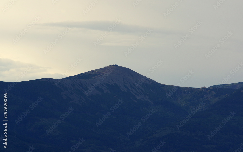 Mount Sniezka, queen of the Giant Mountains Mount Sniezka, queen of the Giant Mountains