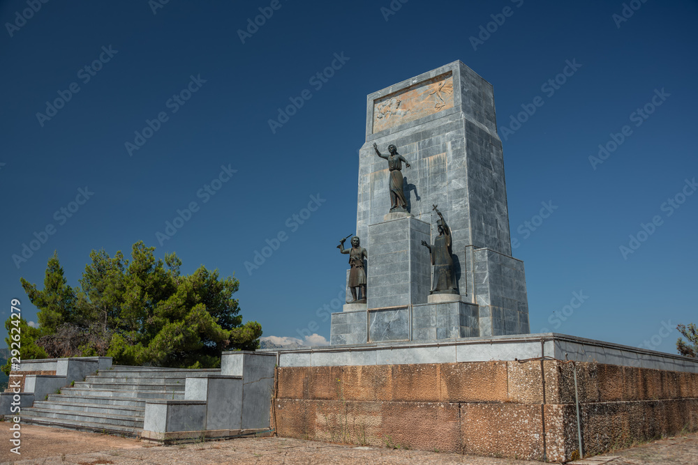 The Monument Of Heroes Of Greek Revolution 1821