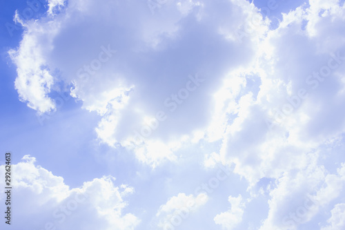 the blue sky and cloud  the blue abstratc background