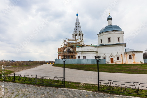 Trinity Cathedral is an Orthodox church in the city of Serpukhov, Moscow Region, Russia. Located in the historic city center on Sobornaya Gora within the territory of the Serpukhov Kremlin