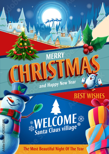 merry christmas card promo