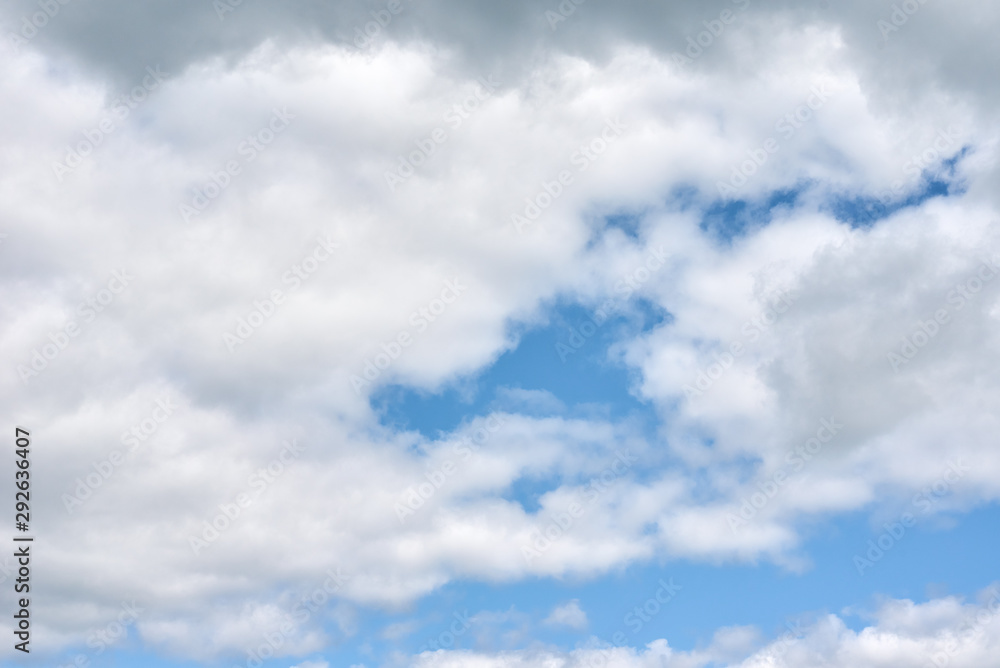 Blue sky with a white clouds, abstract background Blue sky with a white clouds, abstract background