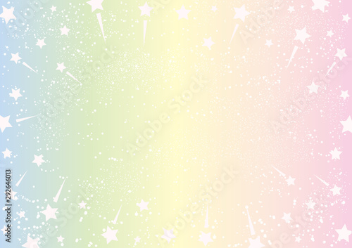 星空　パステルカラー背景