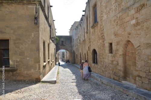 Fototapeta Naklejka Na Ścianę i Meble -  Rhodes, the old town. Greece.