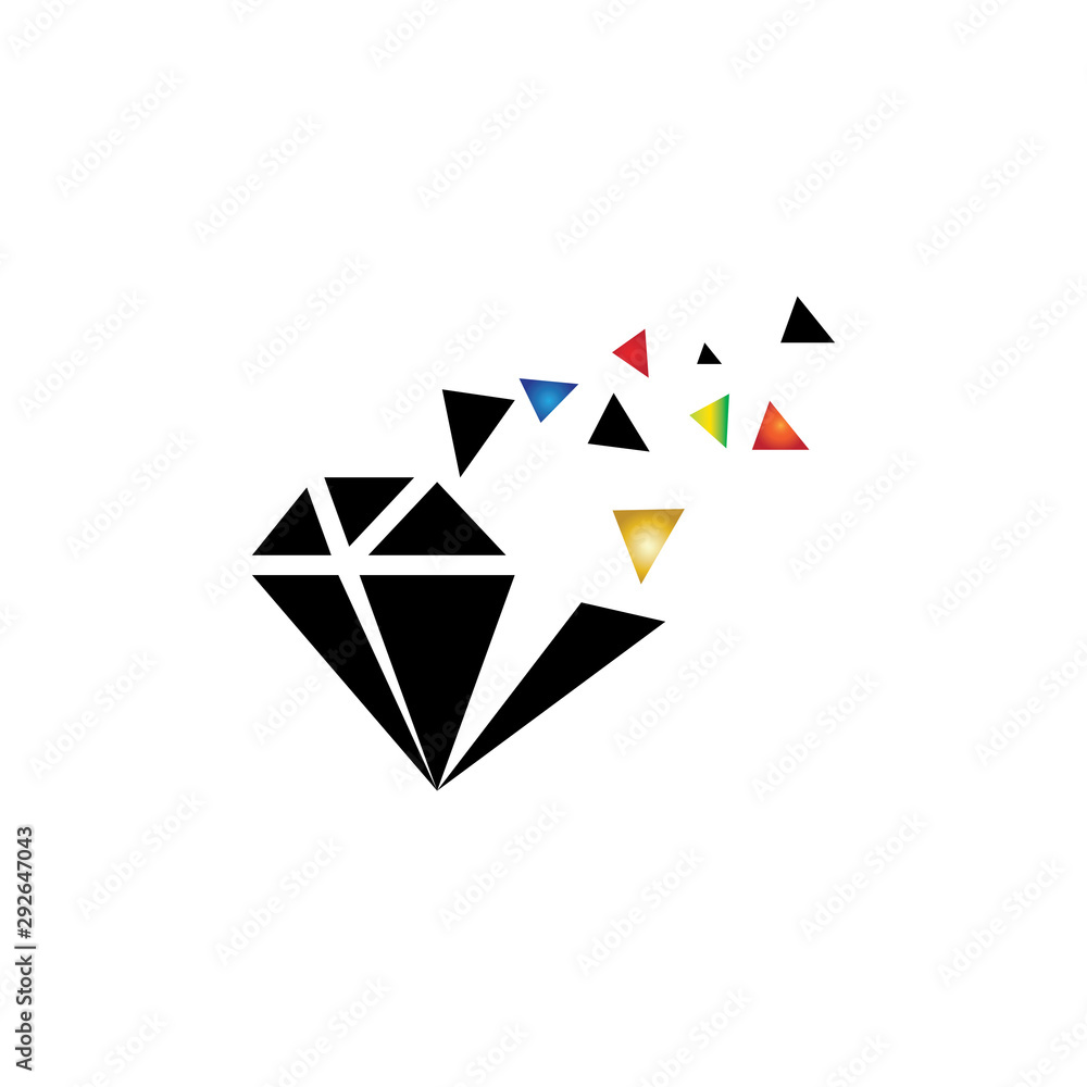 Diamond Logo Template vector icon illustration Diamond Logo Template vector icon illustration