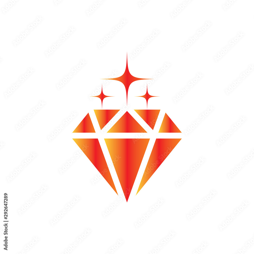 Diamond Logo Template vector icon illustration Diamond Logo Template vector icon illustration