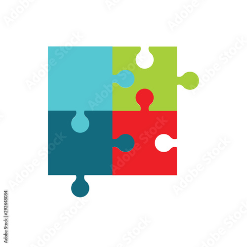 Puzzle vector icon vector