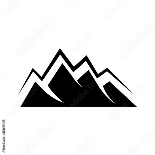 Mountain icon Logo Business Template