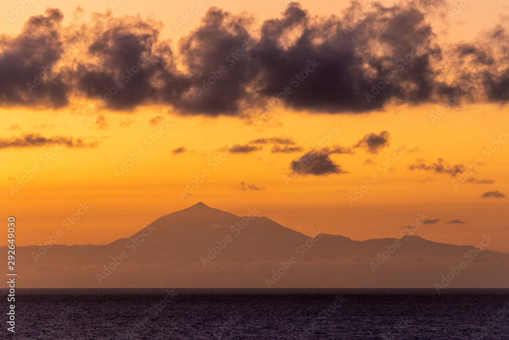 Sunrise over the Teide