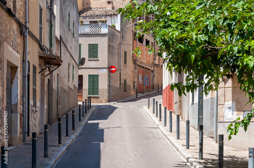 In der Mittagshitze in der Altstadt von Mallorca-Stadt © Frank Wagner