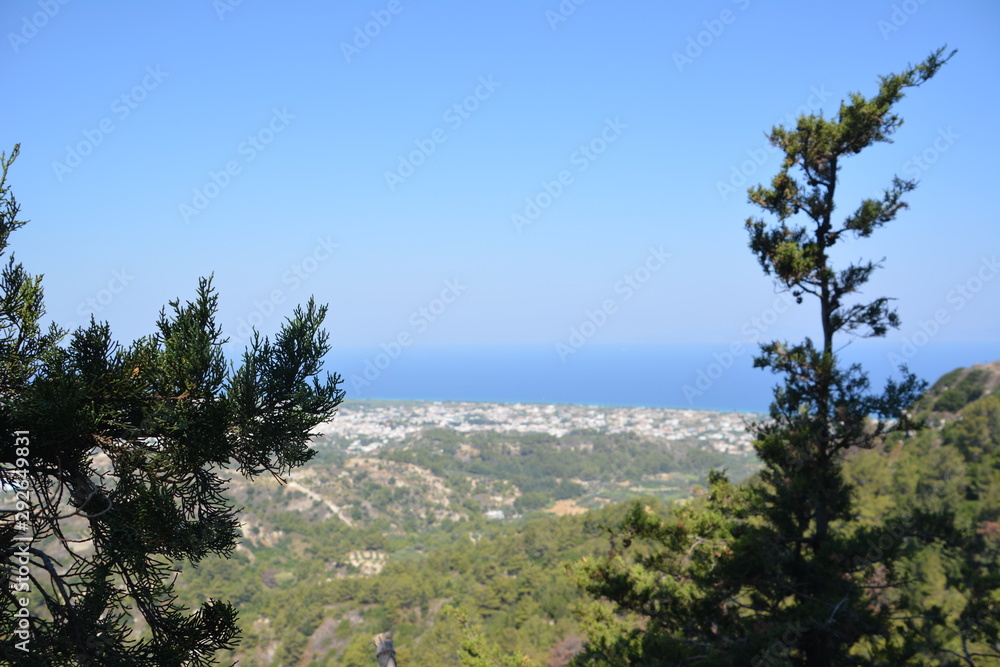 Filerimos,the Rhodes island, Greece Filerimos,the Rhodes island, Greece