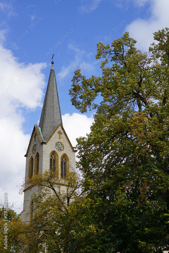 old church in Bielefeld Stiftskirche Schildesche ist eine evangelisch-lutherische Gemeindekirche im Bielefeld old church in Bielefeld Stiftskirche Schildesche ist eine evangelisch-lutherische Gemeindekirche im Bielefeld