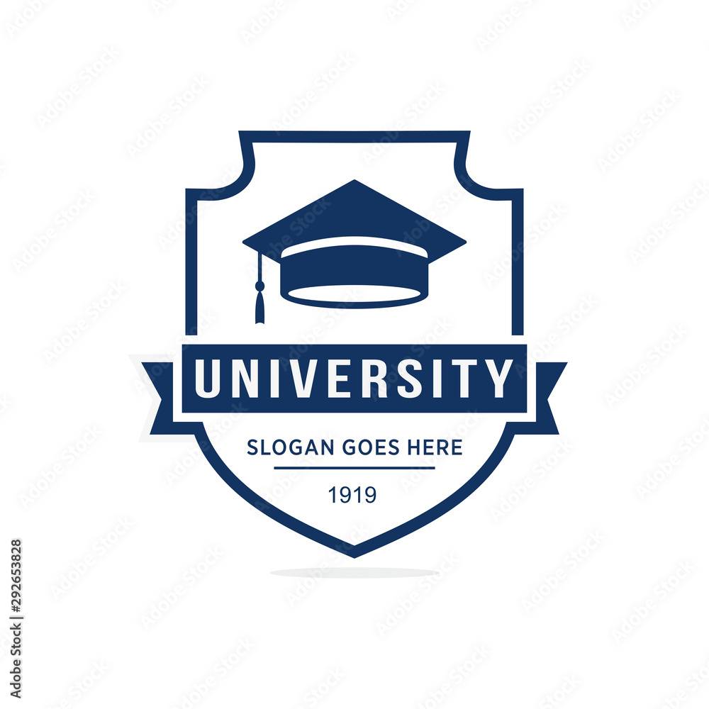 University, college logo vector