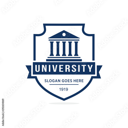 University, college logo vector