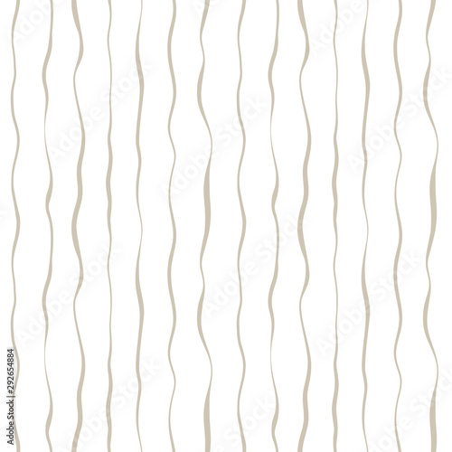 Simple 2 color stripes pattern. Seamless wave pattern. Nature theme