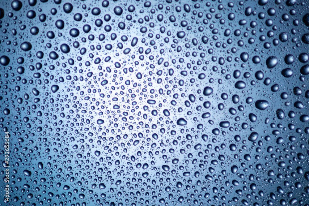 rain drops on the glass rain drops on the glass