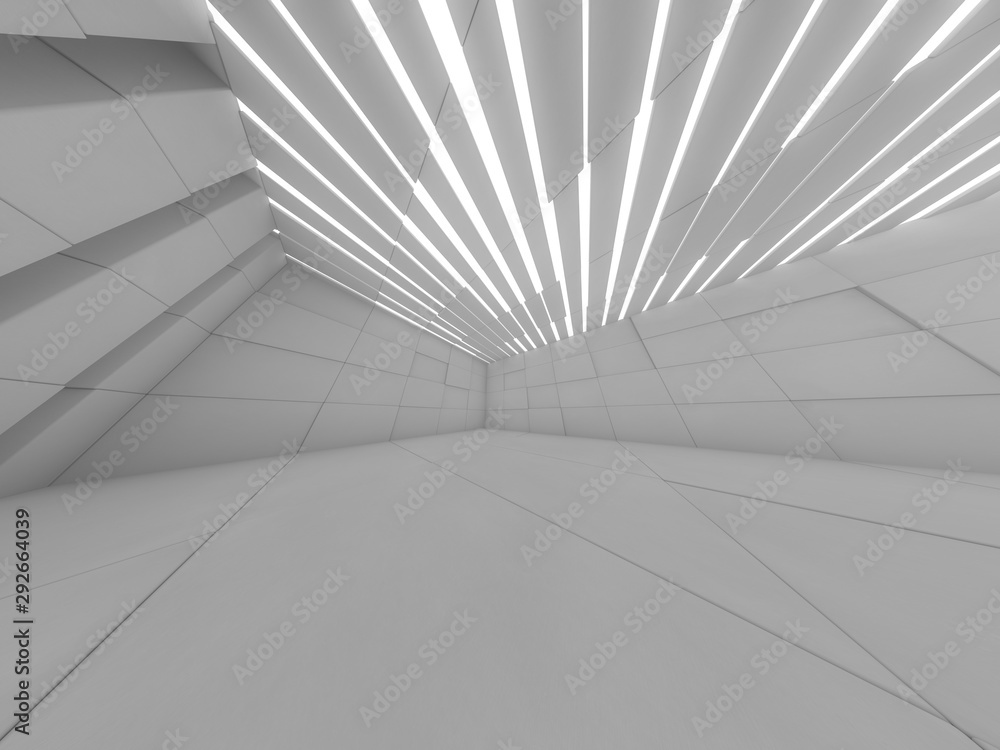 Obraz premium Abstract modern architecture background. 3D