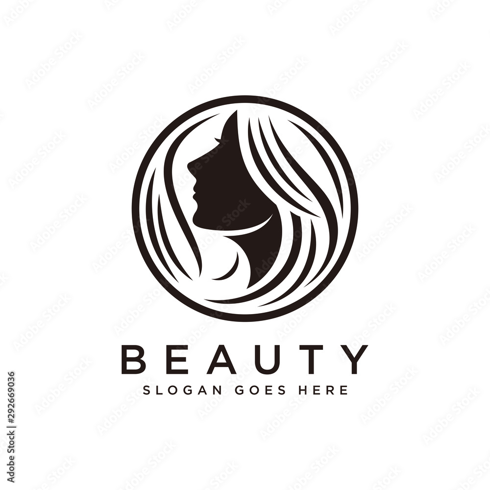 Beauty, salon, spa logo vector Beauty, salon, spa logo vector