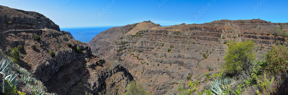 Panorama Valle Gran Rey / Insel La Gomera Panorama Valle Gran Rey / Insel La Gomera