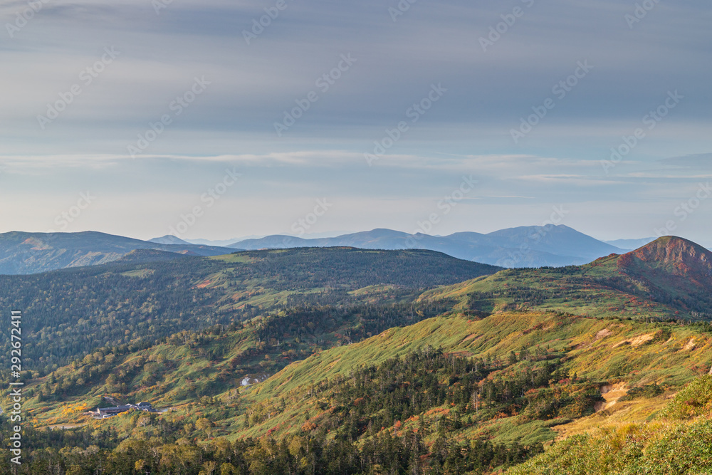 Towada Hachimantai National Park in early autumn Towada Hachimantai National Park in early autumn