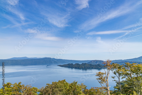 Towada Hachimantai National Park in early autumn