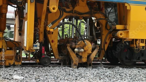 Maintenance railway on working