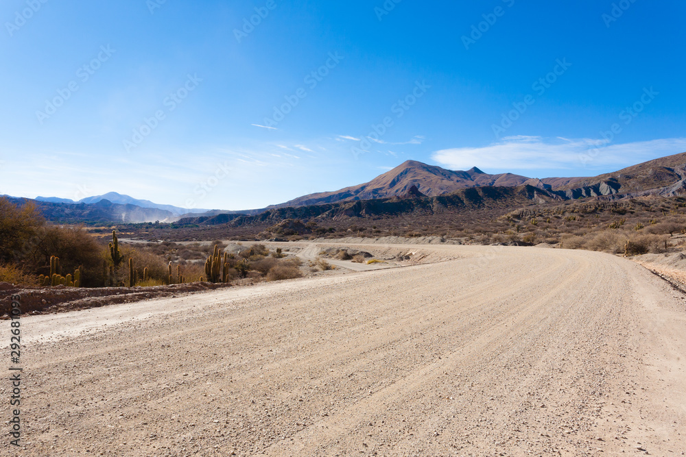 Bolivian dirt road view,Bolivia Bolivian dirt road view,Bolivia