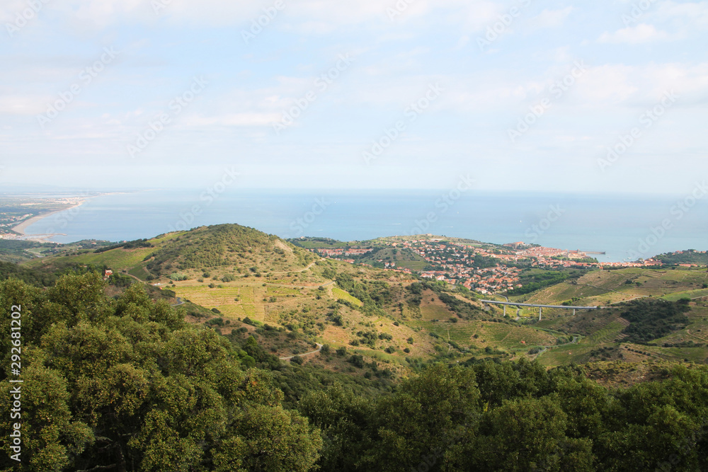 Obraz premium Vue Sur Collioure