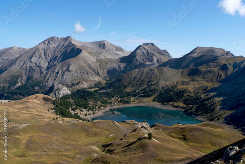 Wallpaper Mural Lake Allos in Provence, France in the high mountains Torontodigital.ca