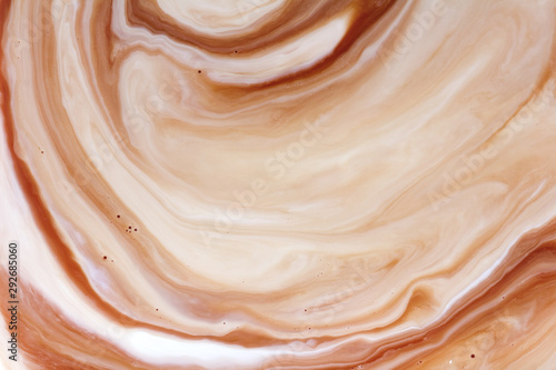 koffie mengen met melk, achtergrondmacro
